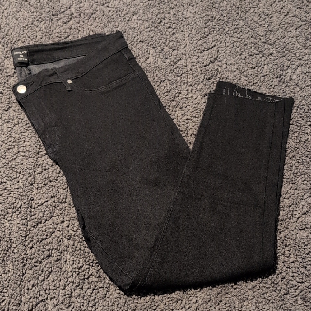 Just Black Women's Skinny Jeans - Deep Black